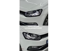 POLO 2010-2017 UYUMLU GTI GÖRÜNÜM LED FAR (SILVER)