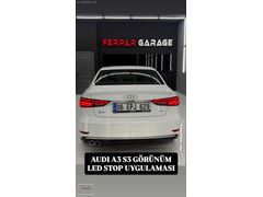 AUDI A3 2013-2019 IÇIN UYUMLU S3 GÖRÜNÜM LED STOP