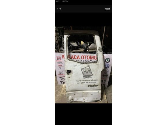 2005 2006 RENAULT MASTER SAĞ BAGAJ KAPAGI