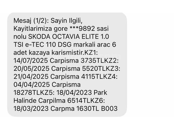  SAHİBİNDEN SERVİS BAKIMLI DEĞİŞENSİZ OCTAVIA