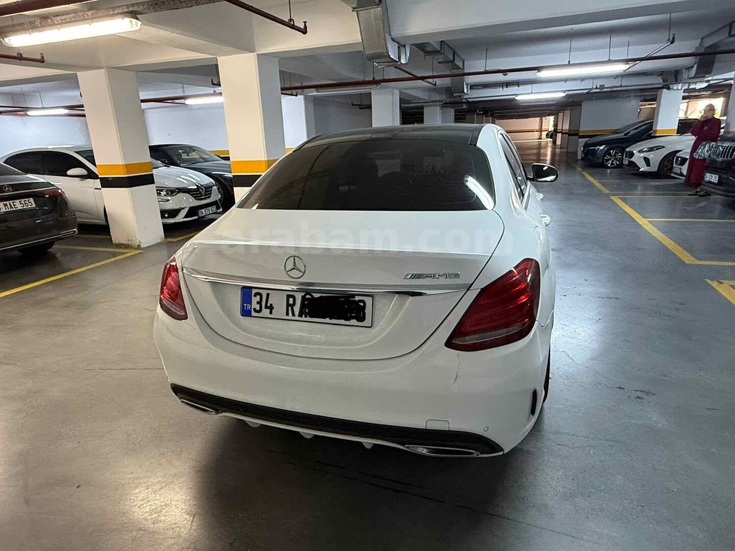 Sahibinden Mercedes - Benz C 180 AMG 2016 Model İstanbul 82.410 km Beyaz 6