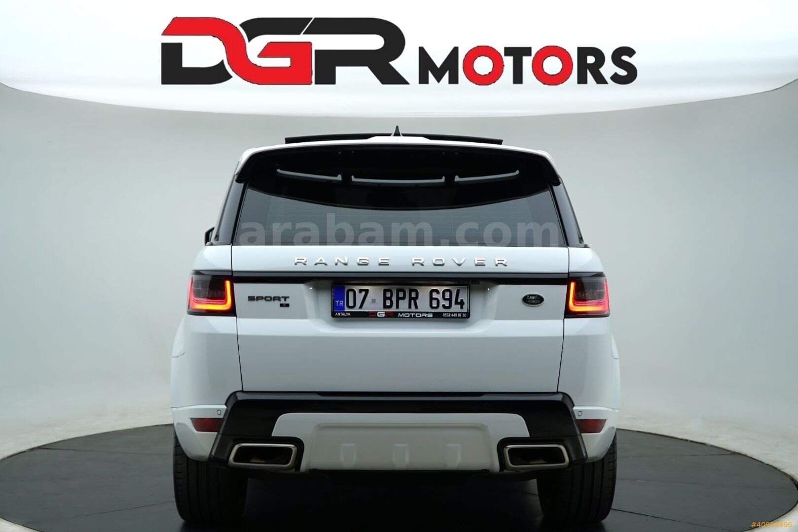 DGR MOTORSDAN HATASIZ BOYASIZ EMSALSİZ RANGE ROVER 6
