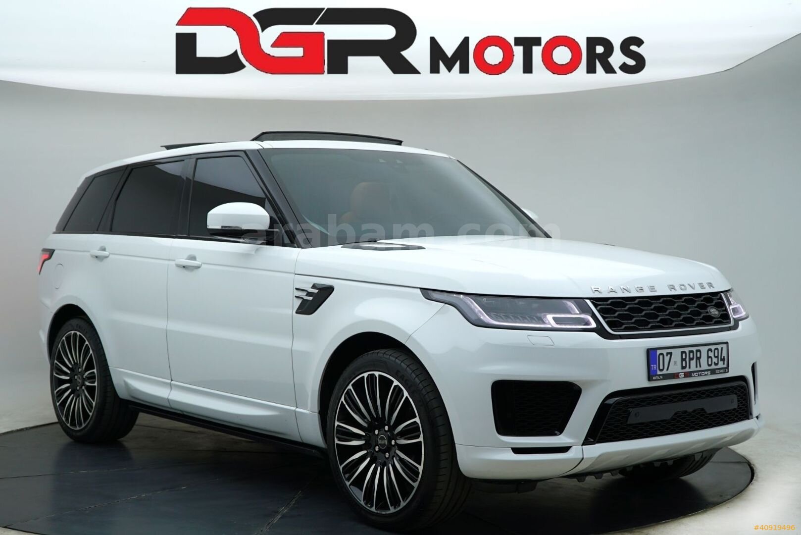 DGR MOTORSDAN HATASIZ BOYASIZ EMSALSİZ RANGE ROVER 3