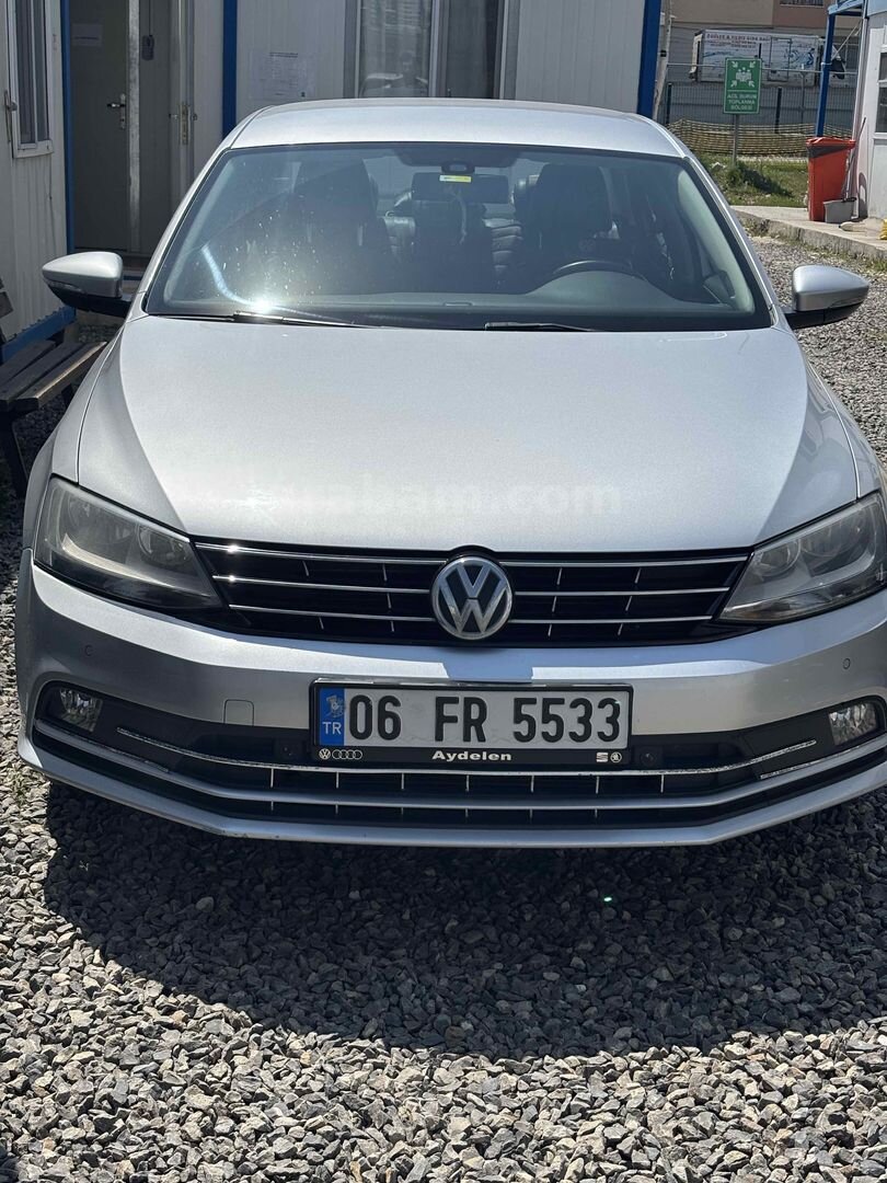 Sahibinden Volkswagen Jetta 1.6 TDi Comfortline 2015 Model Ankara 164.000 km Gri (Gümüş) 1