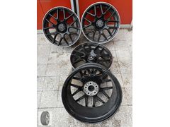 Mercedes AMG jantları 19 inç işlemsiz arka geniş