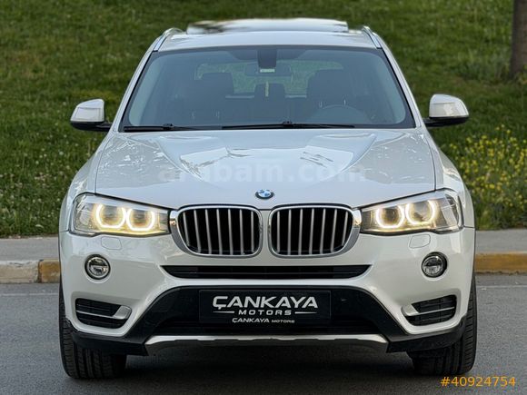ÇANKAYA MOTORS DAN BMW X3 -X LINE-CAM TAVAN - İÇİ TABA-HAFIZA-
