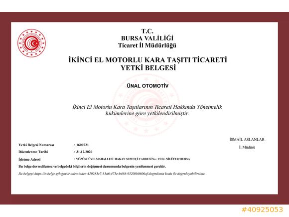 2011 MODEL DEĞİŞENSİZ BOYASIZ "HATASIZ" EXECUTİVE PRESTİJ