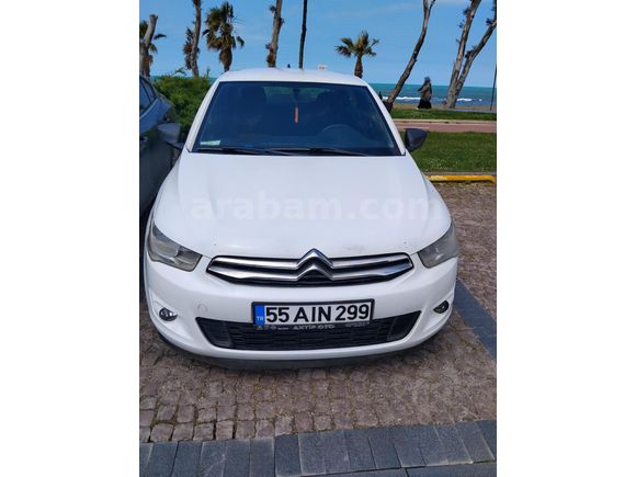 Sahibinden Citroen C-Elysée 1.6 HDi Exclusive 2014 Model Samsun 220.000 km Beyaz