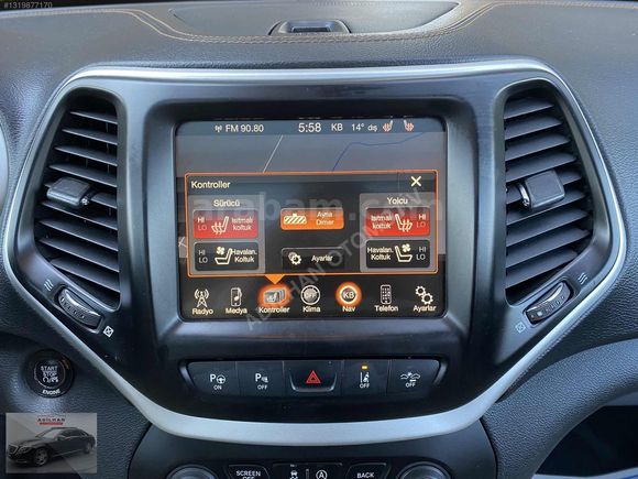2015*JEEP*CHEROKEE*2.0TD*AWD*170HP*SUNRF*ISITMA*SOGUTMA*OTM PARK