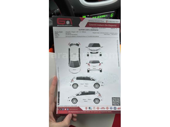 Sahibinden Peugeot 207 1.4 Millesim 2010 Model 