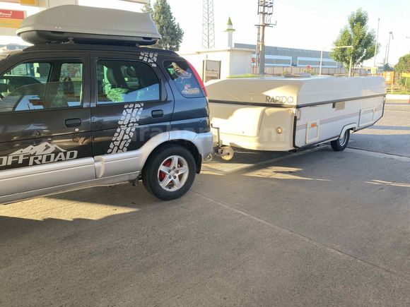 Arac motosiklet takasli Hollanda katlanir Karavan Çekme 