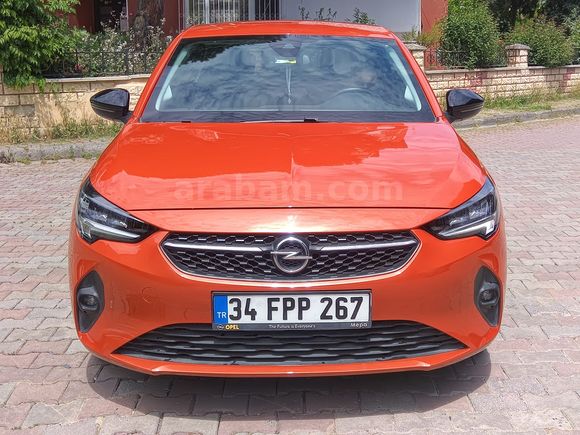 Galeriden Opel Corsa 1.2 T Elegance 2022 Model İstanbul 39.000 km Turuncu