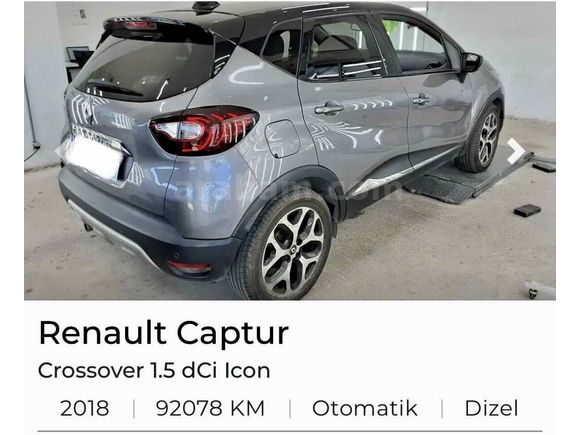 Cam Tavan Renault Captur 1.5 dCi Icon 2018 Model Ankara