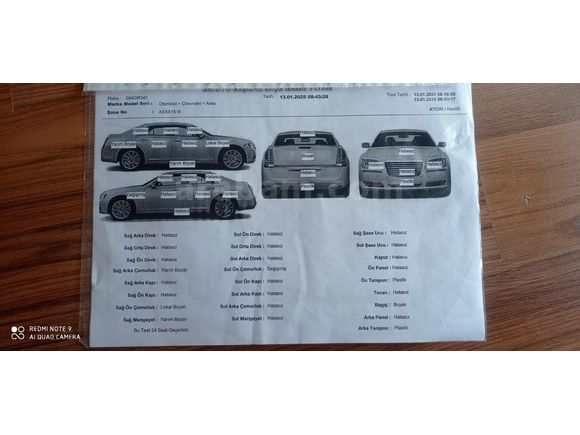 Sahibinden Chevrolet Aveo 1.3 D LT 2012 Model