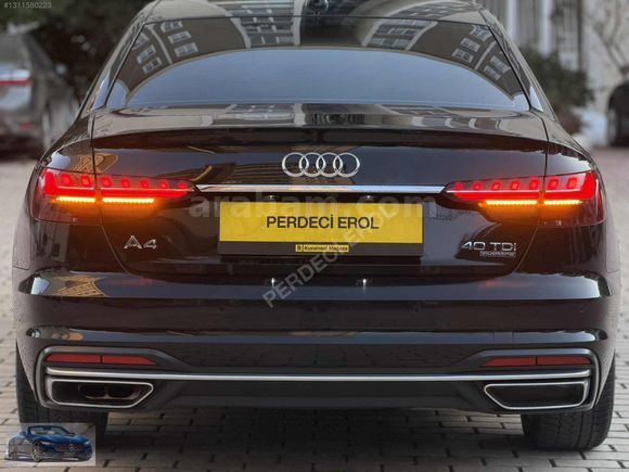 PERDECİ EROL'DAN 2020 AUDİ A4 QUATTRO 190HP ADVANCED ORJ HATASIZ