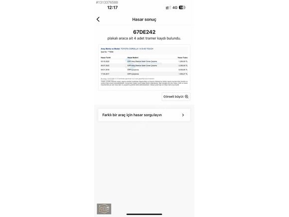 DUR-CAR'DAN COROLLA 1.4D4D TOUCH PAKET TERTEMİZ SORUNSUZ HARİKA