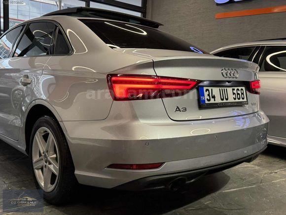2018 / AUDI A3 SEDAN / DYNAMIC / CAM TAVAN / BOYASIZ / BAKIMLI