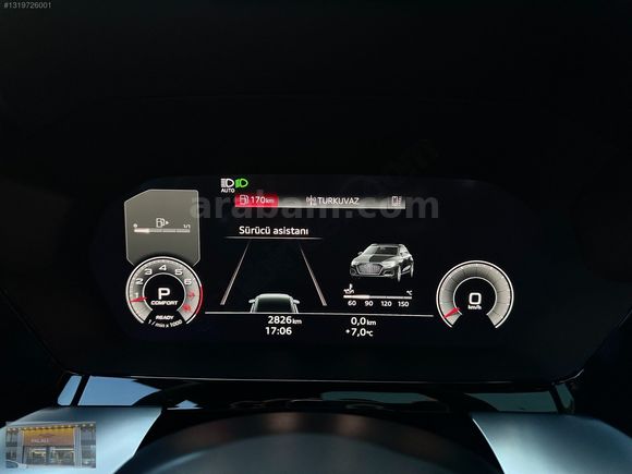 2024-AUDİ A3 SPORTBACK S LİNE+CAM TVN+B&O+E.BGJ+K.ISITMA+HATASIZ