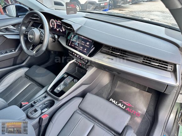 2024-AUDİ A3 SPORTBACK S LİNE+CAM TVN+B&O+E.BGJ+K.ISITMA+HATASIZ