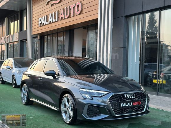2024-AUDİ A3 SPORTBACK S LİNE+CAM TVN+B&O+E.BGJ+K.ISITMA+HATASIZ