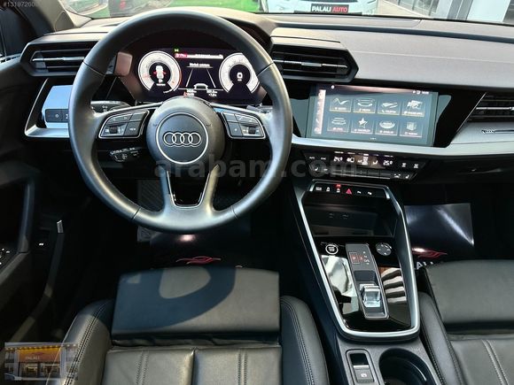 2024-AUDİ A3 SPORTBACK S LİNE+CAM TVN+B&O+E.BGJ+K.ISITMA+HATASIZ