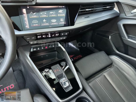 2024-AUDİ A3 SPORTBACK S LİNE+CAM TVN+B&O+E.BGJ+K.ISITMA+HATASIZ