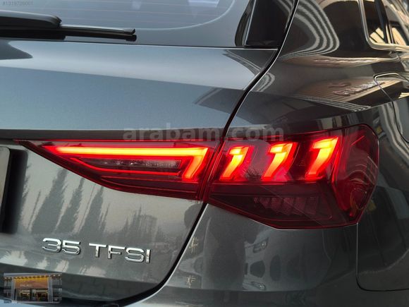 2024-AUDİ A3 SPORTBACK S LİNE+CAM TVN+B&O+E.BGJ+K.ISITMA+HATASIZ