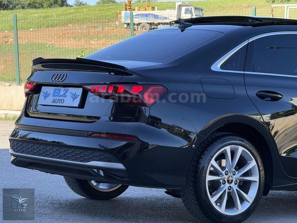 ELZ AUTO 2025 AUDİ A3 SEDAN ADVANCED CAM TVN KAHVE DERİ BOYASIZ