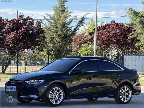 ELZ AUTO 2025 AUDİ A3 SEDAN ADVANCED CAM TVN KAHVE DERİ BOYASIZ