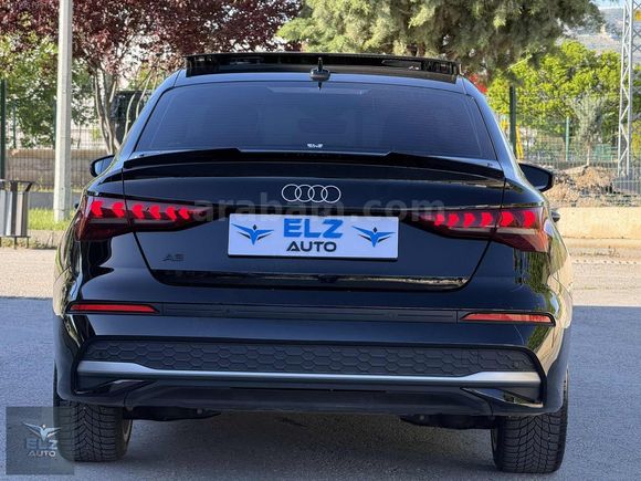 ELZ AUTO 2025 AUDİ A3 SEDAN ADVANCED CAM TVN KAHVE DERİ BOYASIZ