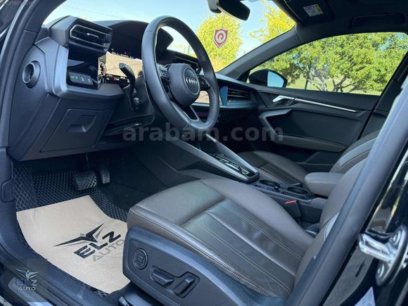 ELZ AUTO 2025 AUDİ A3 SEDAN ADVANCED CAM TVN KAHVE DERİ BOYASIZ