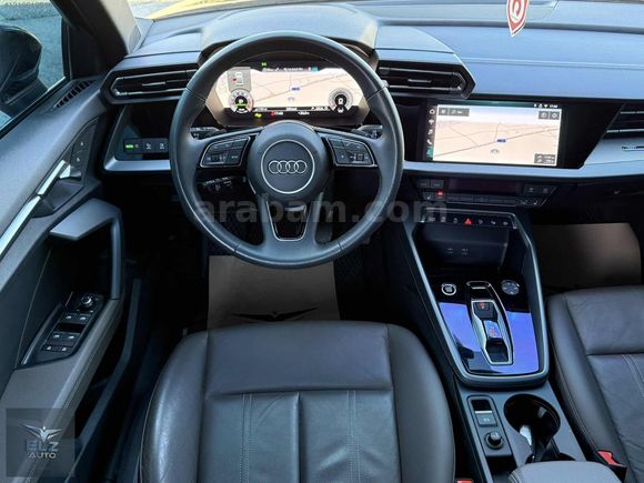ELZ AUTO 2025 AUDİ A3 SEDAN ADVANCED CAM TVN KAHVE DERİ BOYASIZ