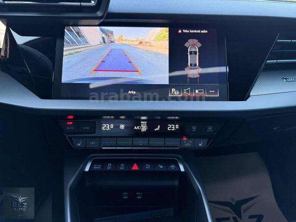 ELZ AUTO 2025 AUDİ A3 SEDAN ADVANCED CAM TVN KAHVE DERİ BOYASIZ