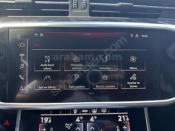 Audi Yetkili Bayiden 2022 A6 Sedan 40 TDI quattro 204 hp Design