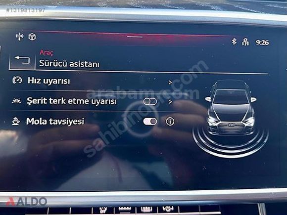 Audi Yetkili Bayiden 2022 A6 Sedan 40 TDI quattro 204 hp Design