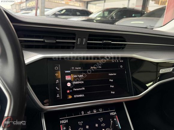 ERDAĞDAN 2020 AUDİ A6 QUATTRO DESİNG BOYASIZ 127.000 KM'DE