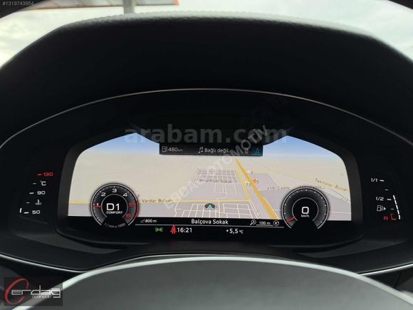 ERDAĞDAN 2020 AUDİ A6 QUATTRO DESİNG BOYASIZ 127.000 KM'DE