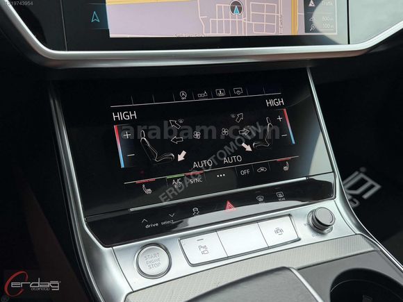ERDAĞDAN 2020 AUDİ A6 QUATTRO DESİNG BOYASIZ 127.000 KM'DE