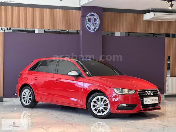 2013 AUDİ A3 SPORTBACK 1.6 TDI SERVİS BAKIMLI/CAM TAVAN/OTOMATİK