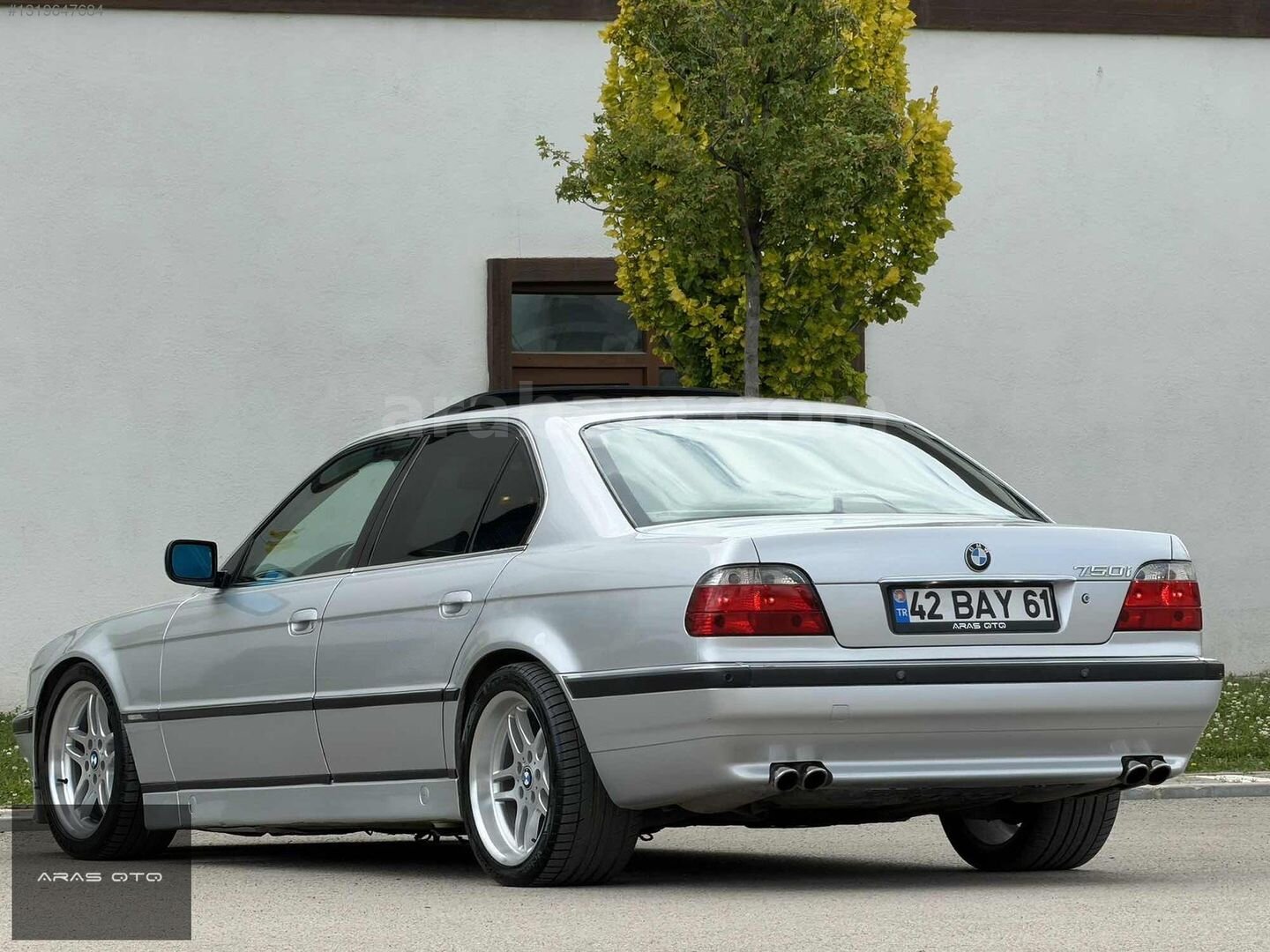 Galeriden BMW 7 Serisi 750i Long 1997 Model Ankara 450.000 km Gri 6