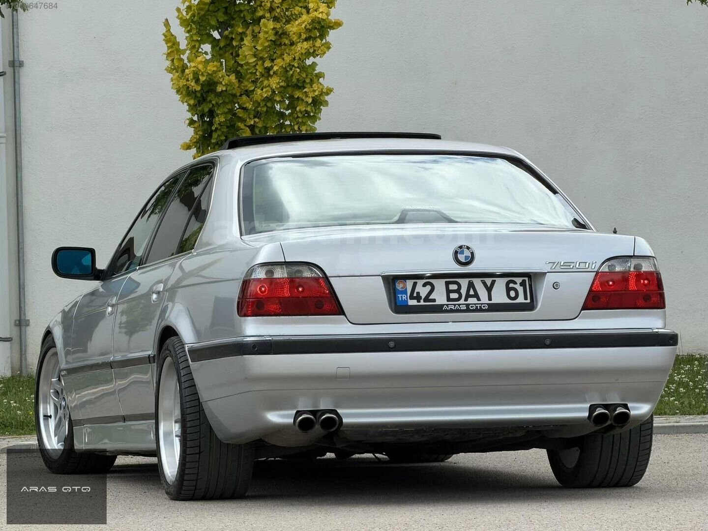 Galeriden BMW 7 Serisi 750i Long 1997 Model Ankara 450.000 km Gri 7