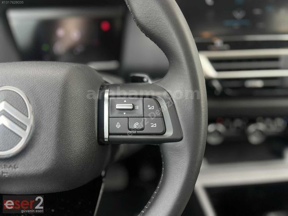 ESER2 DENİZLİ 2025 CITROEN C4-X 1,2 YOU YENİ KASA YENİ LOGO ORJ.