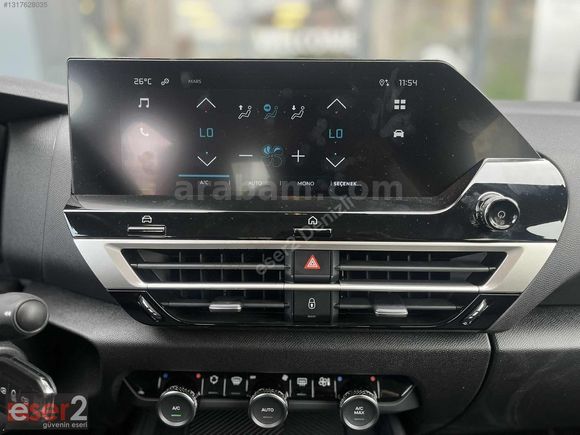ESER2 DENİZLİ 2025 CITROEN C4-X 1,2 YOU YENİ KASA YENİ LOGO ORJ.