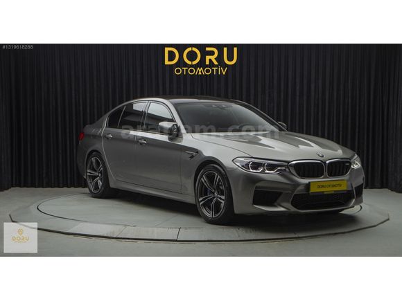 DORU'DAN HATASIZ BORUSAN ÇIKIŞLI+BAKIMLI 2018 BMW M5 600 BG.
