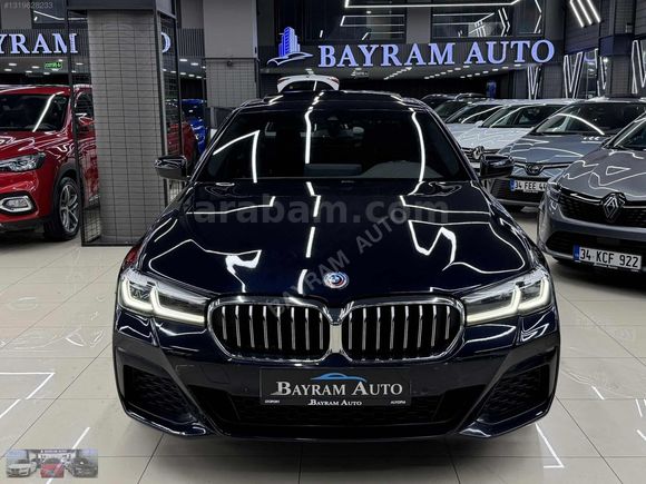 BAYRAM AUTO 2022 BMW 520İ M SPORT 50.YIL LOGO HARMAN-VAKUM-PERDE
