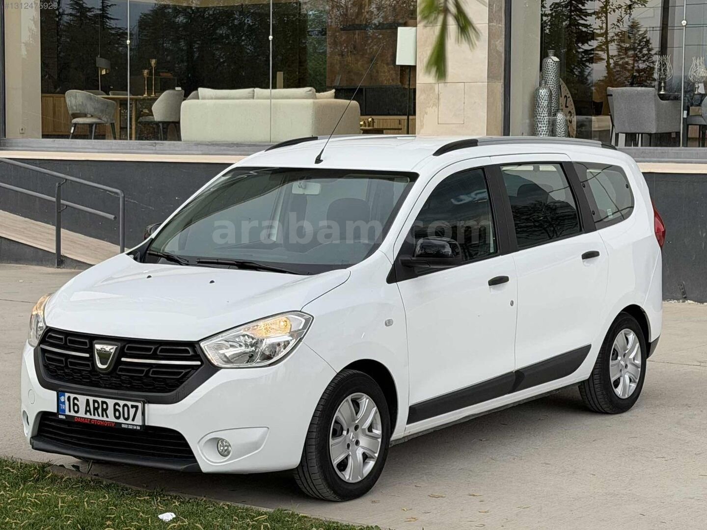 Galeriden Dacia Lodgy 1.5 BlueDCI Laureate 2019 Model Bursa 160.000 km Beyaz 3