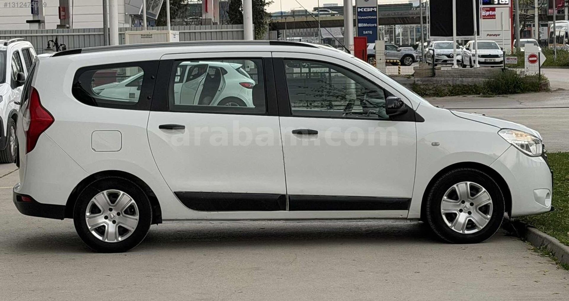 Galeriden Dacia Lodgy 1.5 BlueDCI Laureate 2019 Model Bursa 160.000 km Beyaz 6
