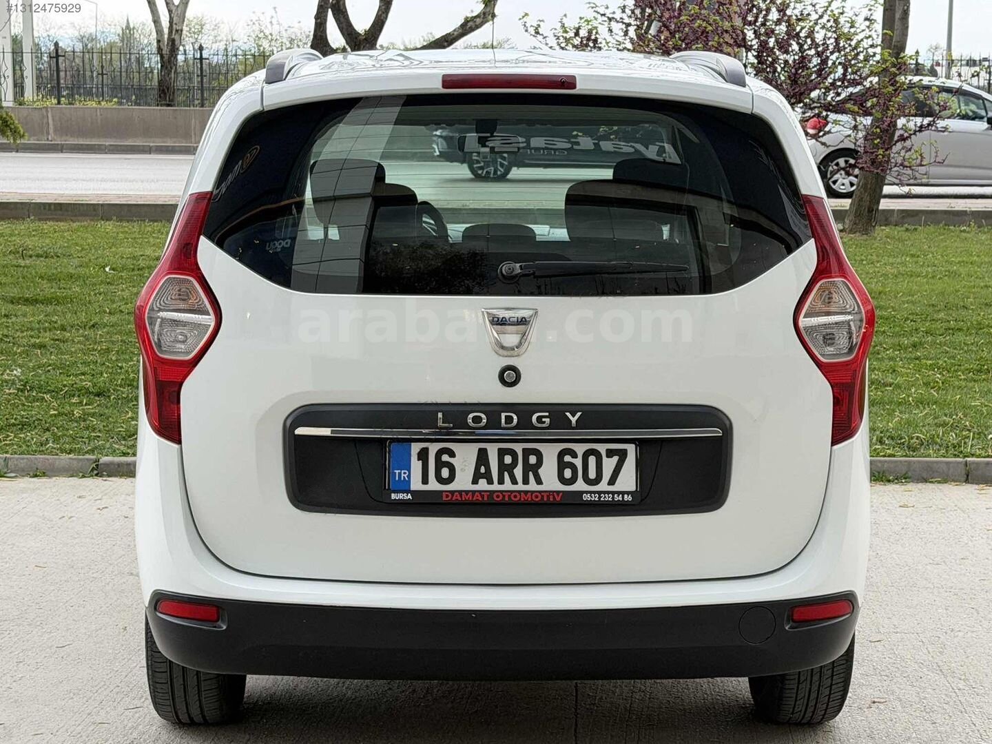 Galeriden Dacia Lodgy 1.5 BlueDCI Laureate 2019 Model Bursa 160.000 km Beyaz 4
