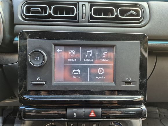 DEMİRKOL OTOMOTİV'DEN 2020 CITROEN C3 FEEL HATASIZ BOYASIZ