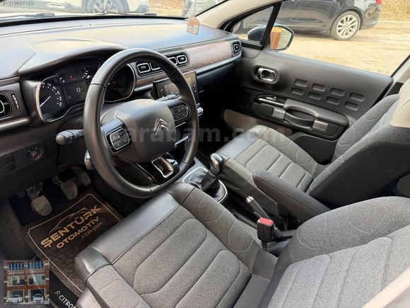 2024 MODEL 43 BİN KM CİTROEN C-3 FAR VE YAĞMUR SENSÖRLÜ